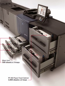 подающие кассеты большой емкости PF-602 (Коника Минолта bizhub PRESS C7000P)