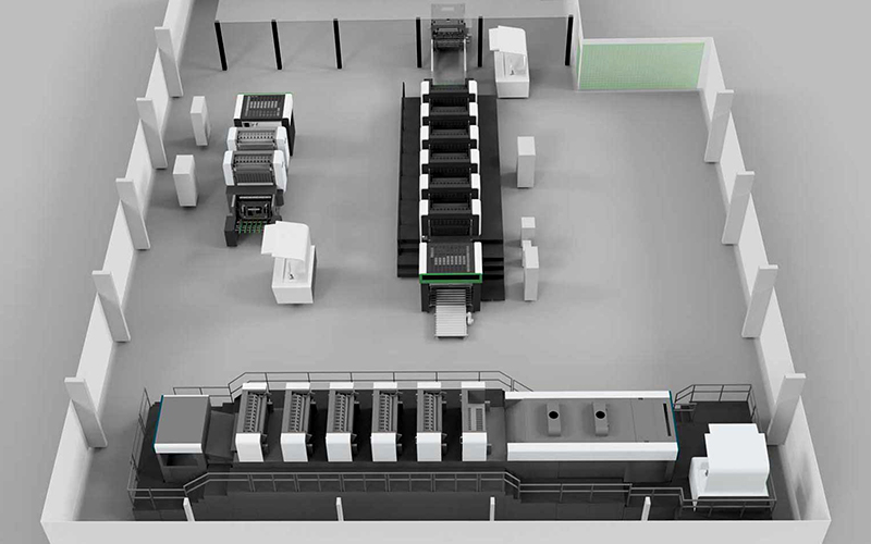 Plant printing house